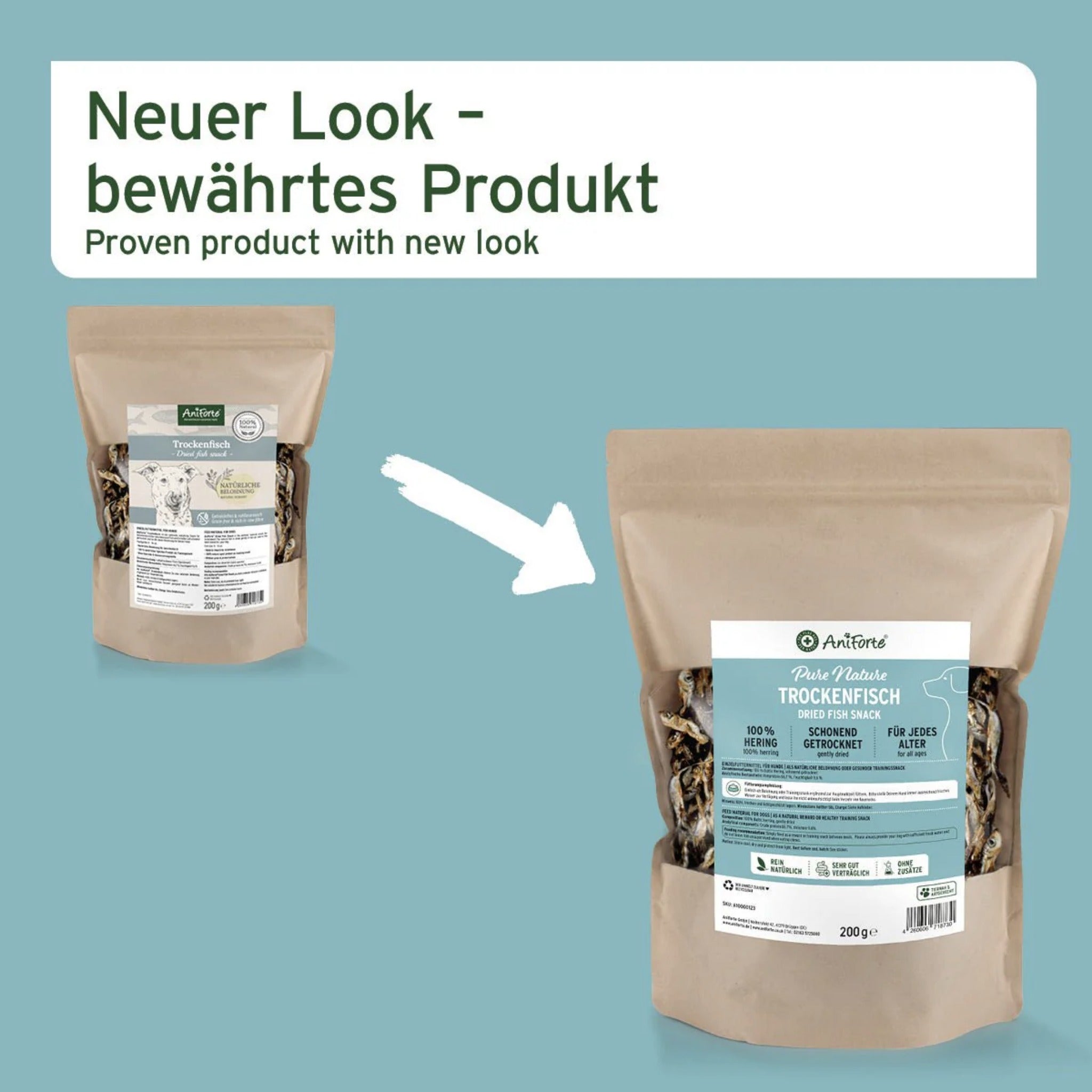 AniForte Trockenfisch Hundesnacks - Woofshack