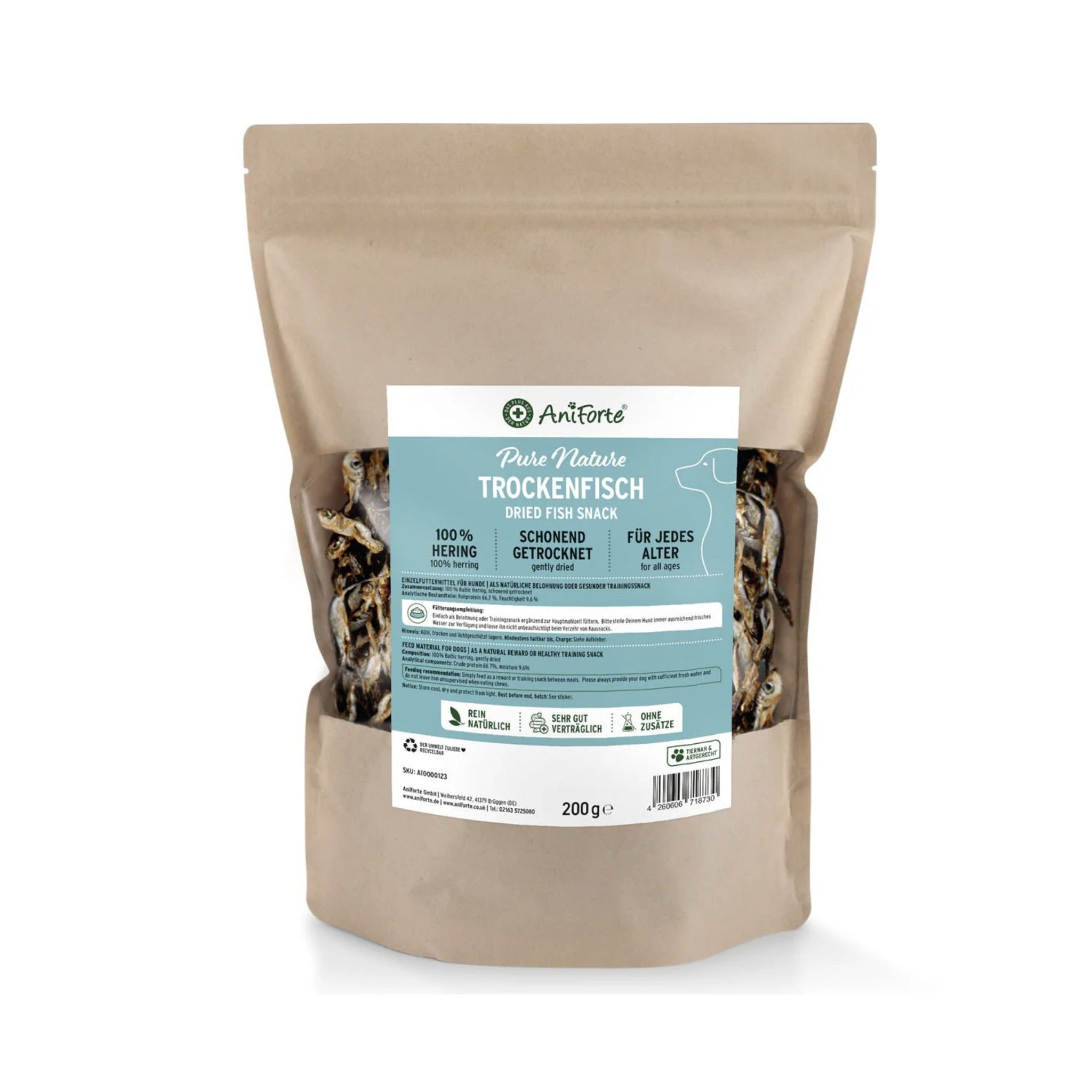 AniForte Trockenfisch Hundesnacks - Woofshack