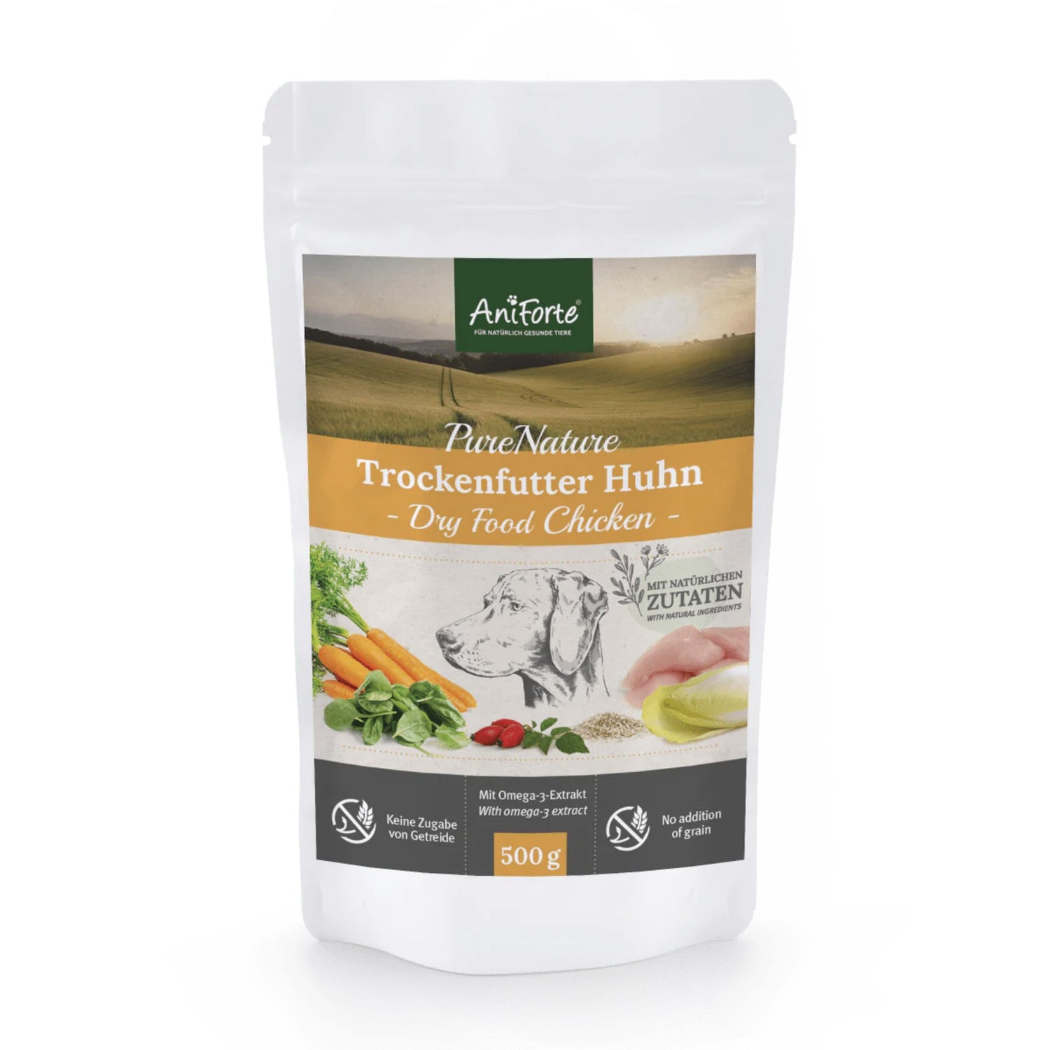 AniForte dry food chicken for dogs