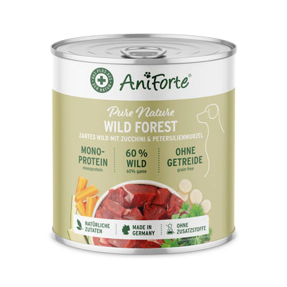 AniForte Pure Nature Wild Forest, Hunde Nassfutter