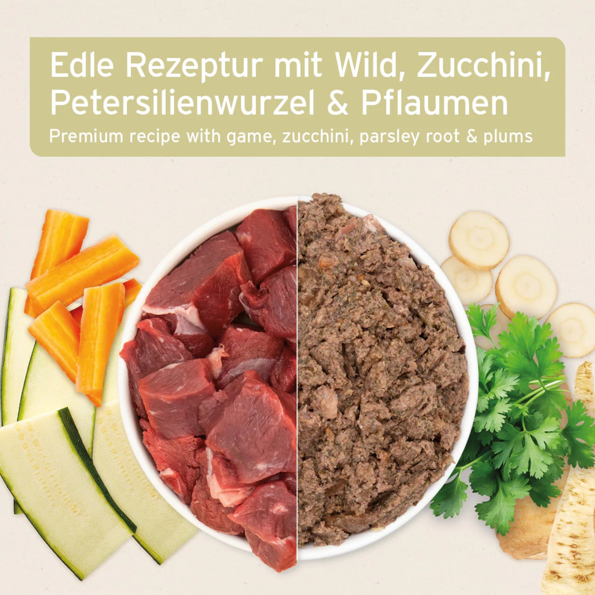 AniForte Pure Nature Wild Forest Premium Nassfutter – Getreidefreies Hundefutter mit Wildfleisch für natürliche Vitalität &amp; glänzendes Fell