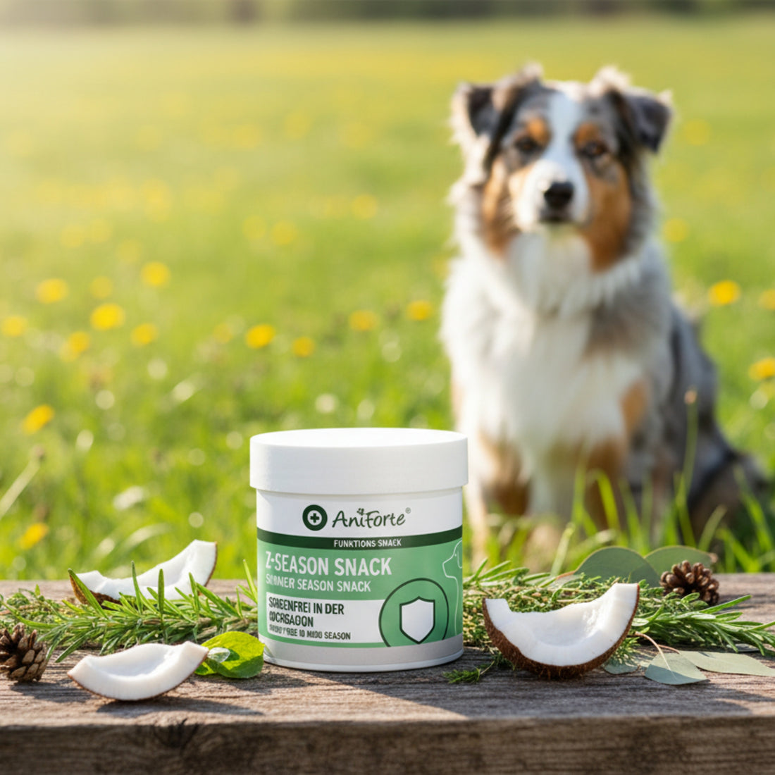 AniForte Z-Season Snack – Natürlicher Zeckenschutz für Hunde, getreidefrei &amp; ohne künstliche Zusätze