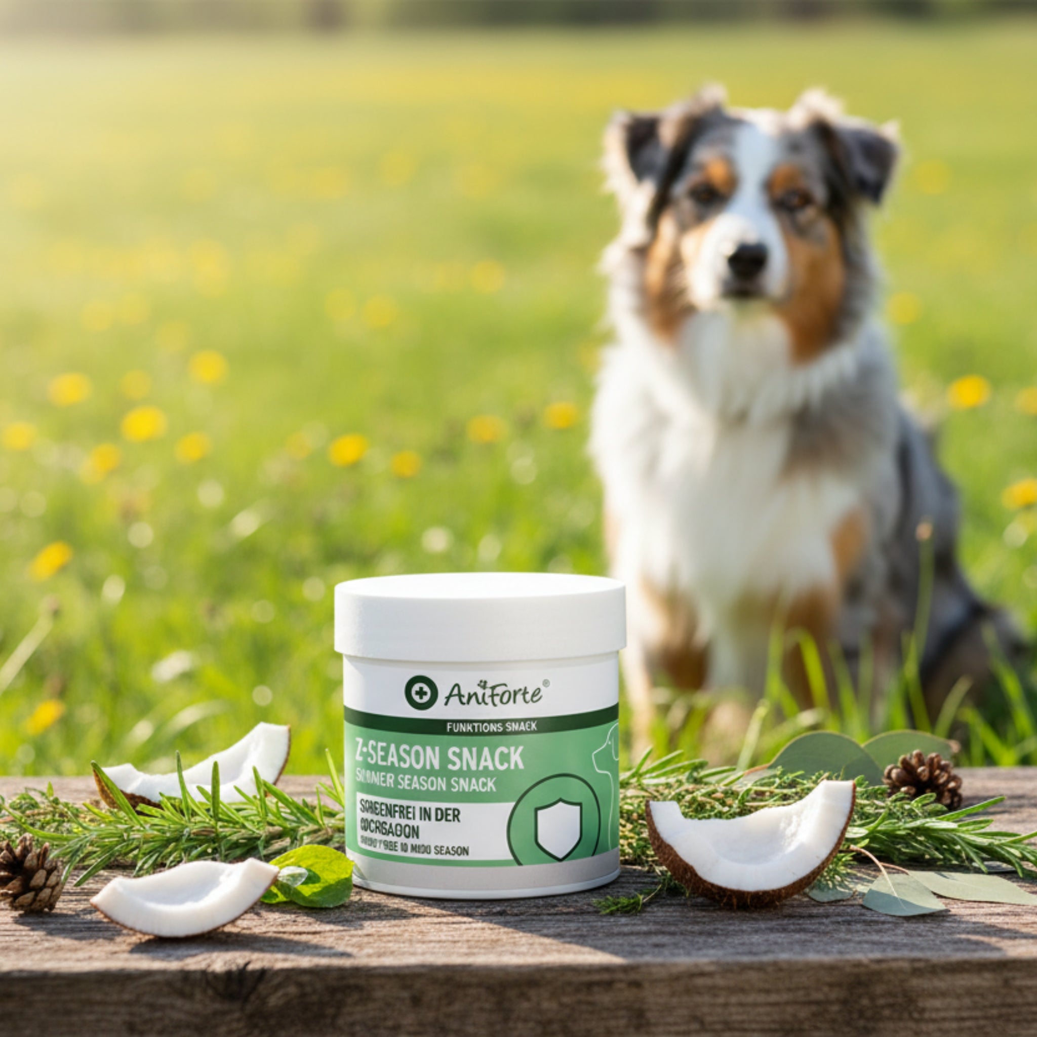 AniForte Z-Season Snack – Natürlicher Zeckenschutz für Hunde, getreidefrei &amp; ohne künstliche Zusätze