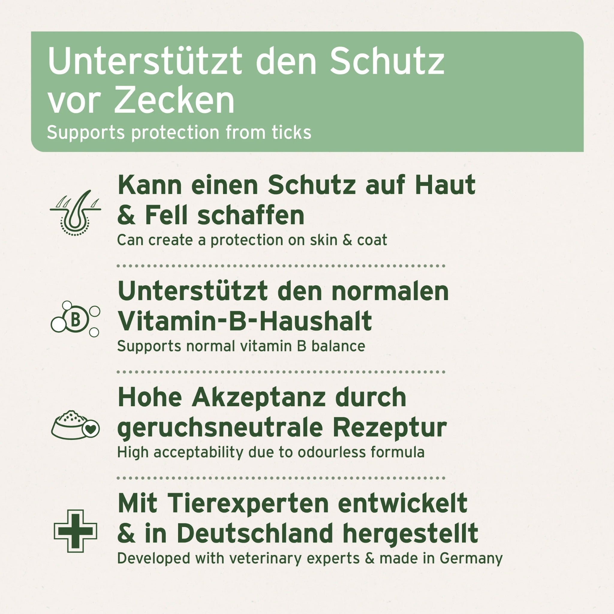 AniForte ZeckenSchild Kapseln für Hunde – Natürlicher Zeckenschutz mit Bierhefe &amp; Vitamin B-Komplex für starke Hautbarriere und Abwehrkraft