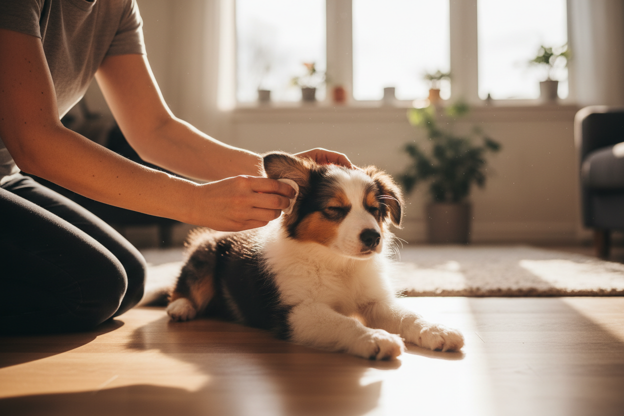 Augen, Ohren & Pfotenpflege für Hunde
