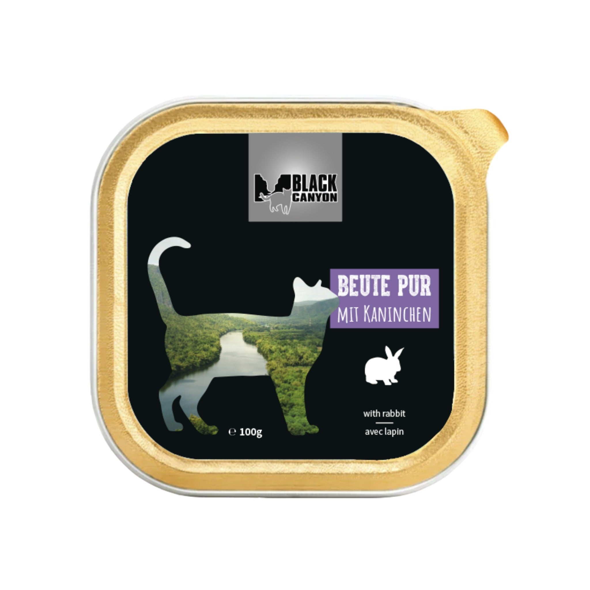 Black Canyon Beute Pur mit Kaninchen - Katzen Nassfutter - Woofshack