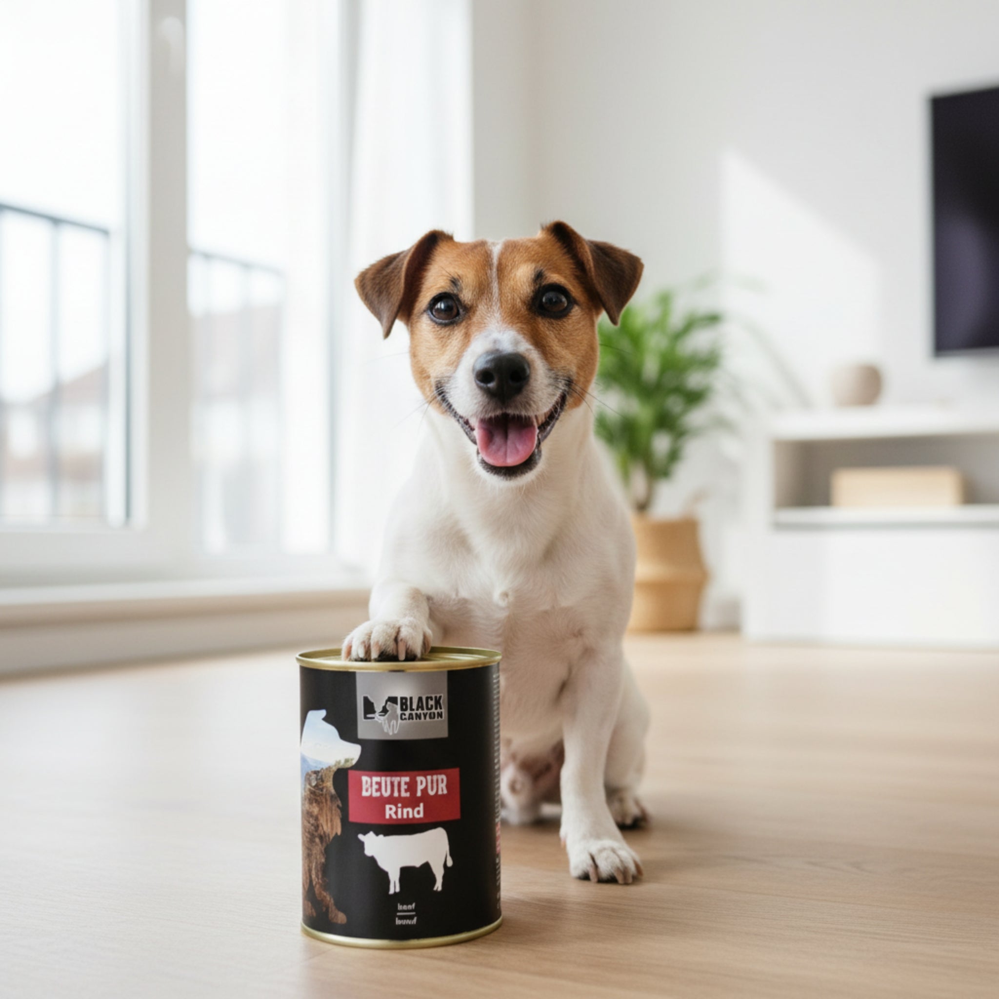 Black Canyon Beute Pur Rind – Artgerechtes Nassfutter für sensible Hunde, getreidefrei &amp; hochverdaulich - Woofshack