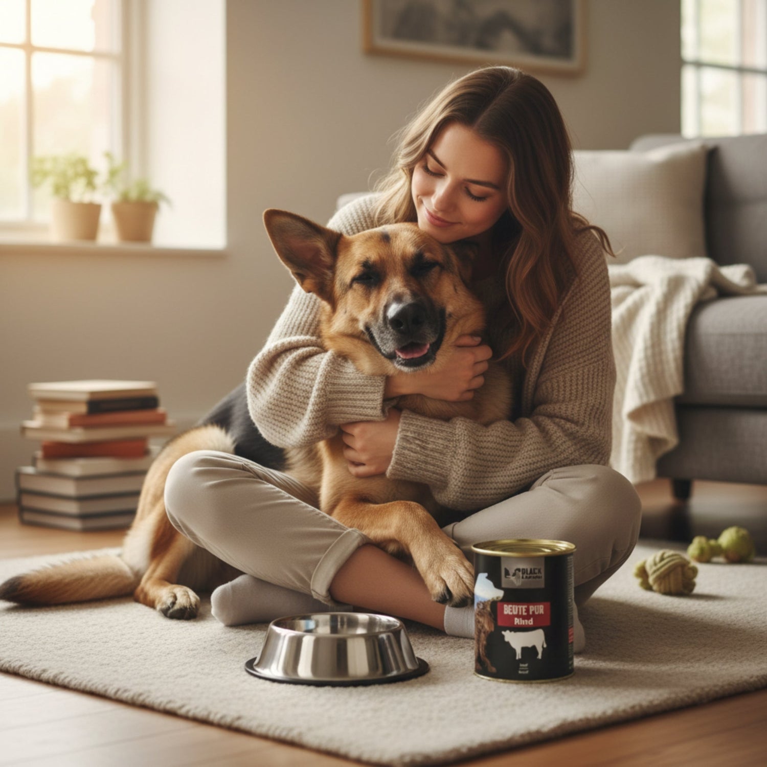 Black Canyon Beute Pur Rind – Artgerechtes Nassfutter für sensible Hunde, getreidefrei &amp; hochverdaulich - Woofshack