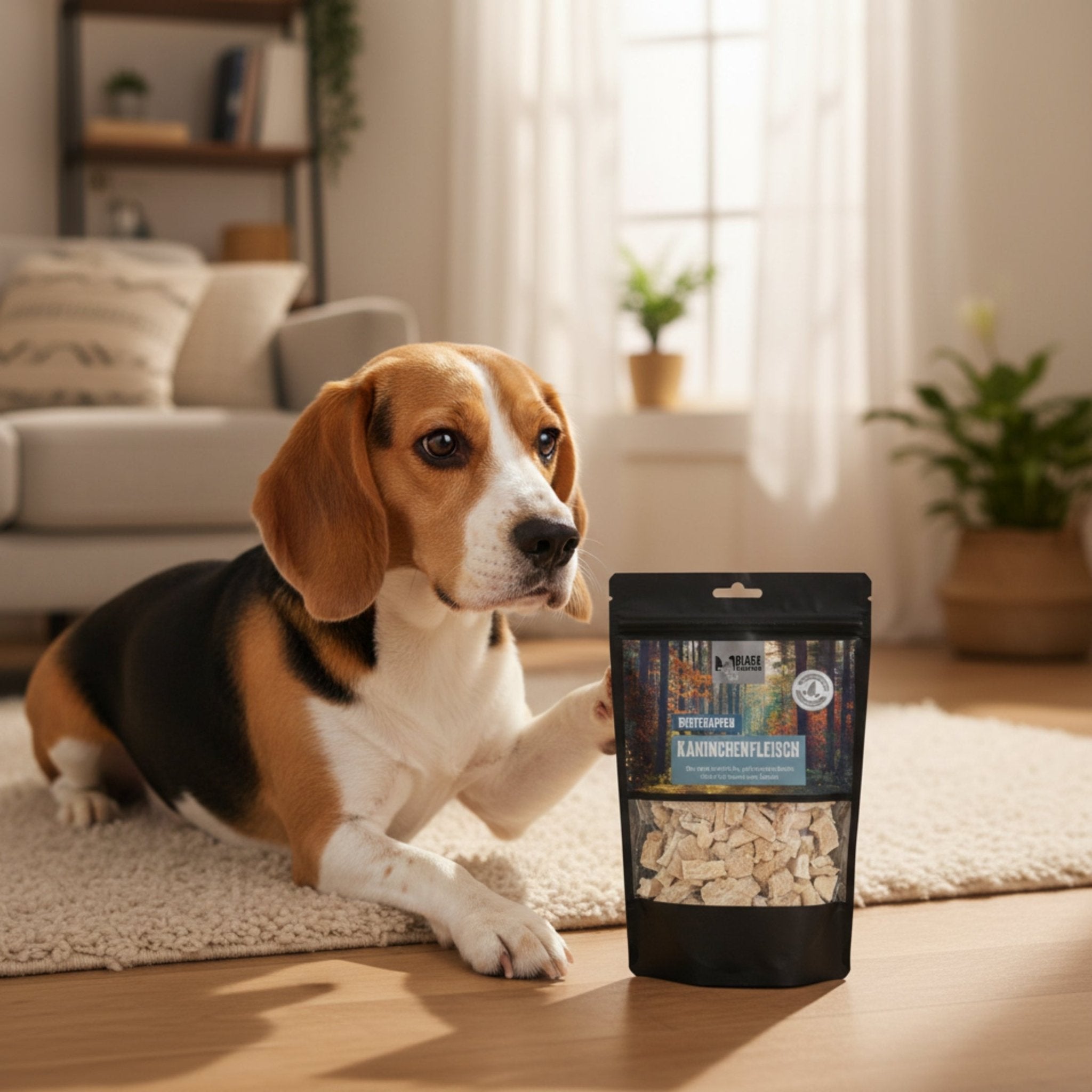 Black Canyon Beutehappen Kaninchenfleisch – Premium Snack für Hunde &amp; Katzen, Natürlich &amp; Proteinreich für Training &amp; Belohnung - Woofshack