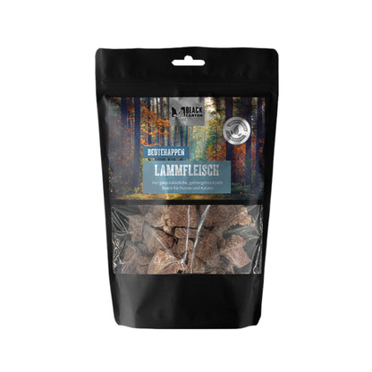 Black Canyon Beutehappen Lammfleisch – Natürliche Belohnung für Training &amp; Zwischendurch | Weiche Fleischsnacks für Hunde &amp; Katzen - Woofshack