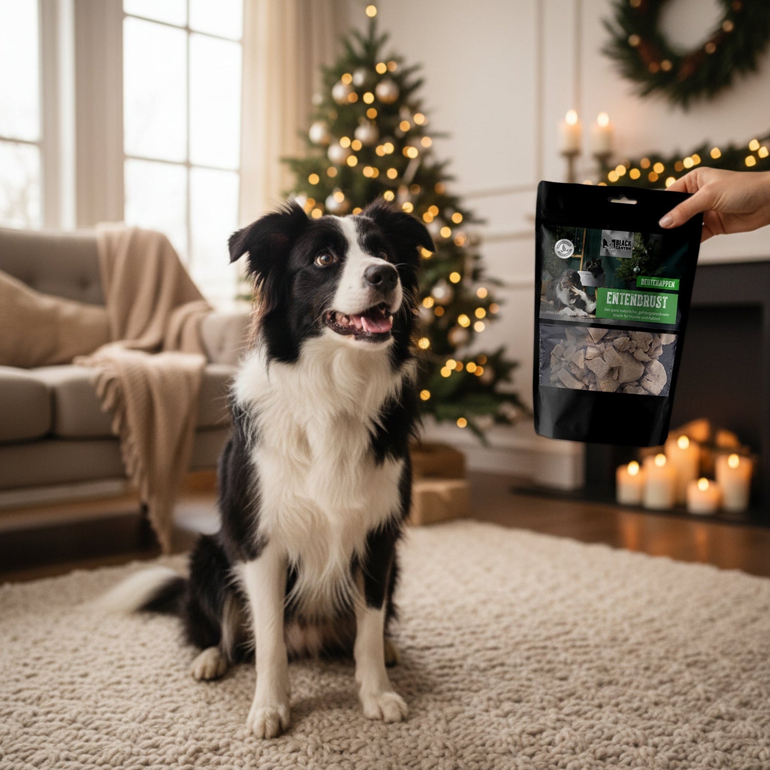 Black Canyon Beutehappen Xmas Entenbrust – Gefriergetrocknet - Woofshack