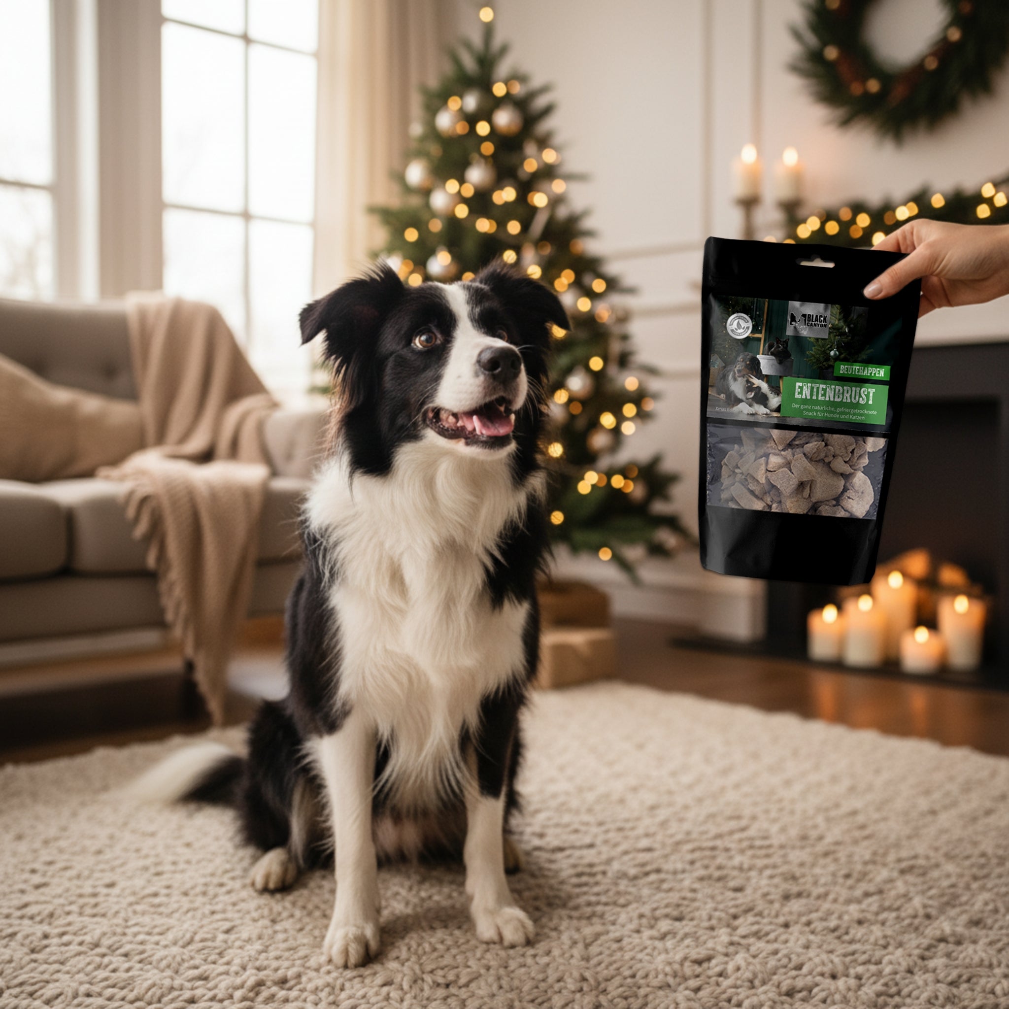 Black Canyon Beutehappen Xmas Entenbrust – Gefriergetrocknet - Woofshack