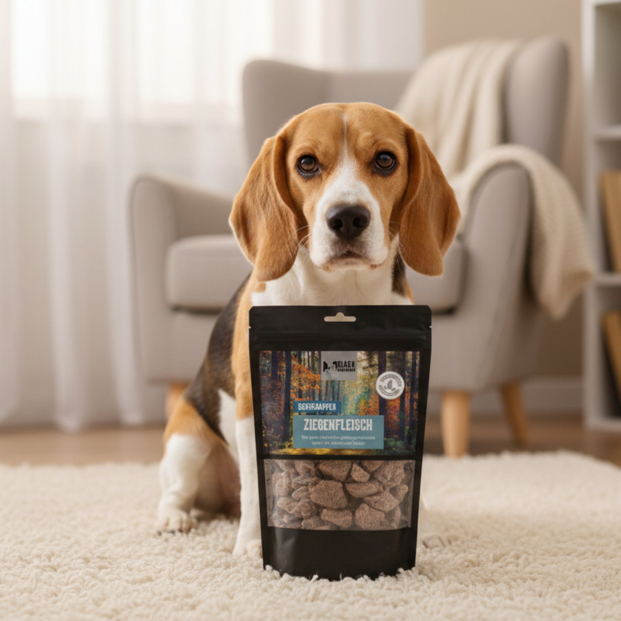 Black Canyon Beutehappen Ziegenfleisch – Premium Trainingssnack für Hunde &amp; Katzen | Natürlich, Proteinreich &amp; Ideal für Sensible Mägen - Woofshack