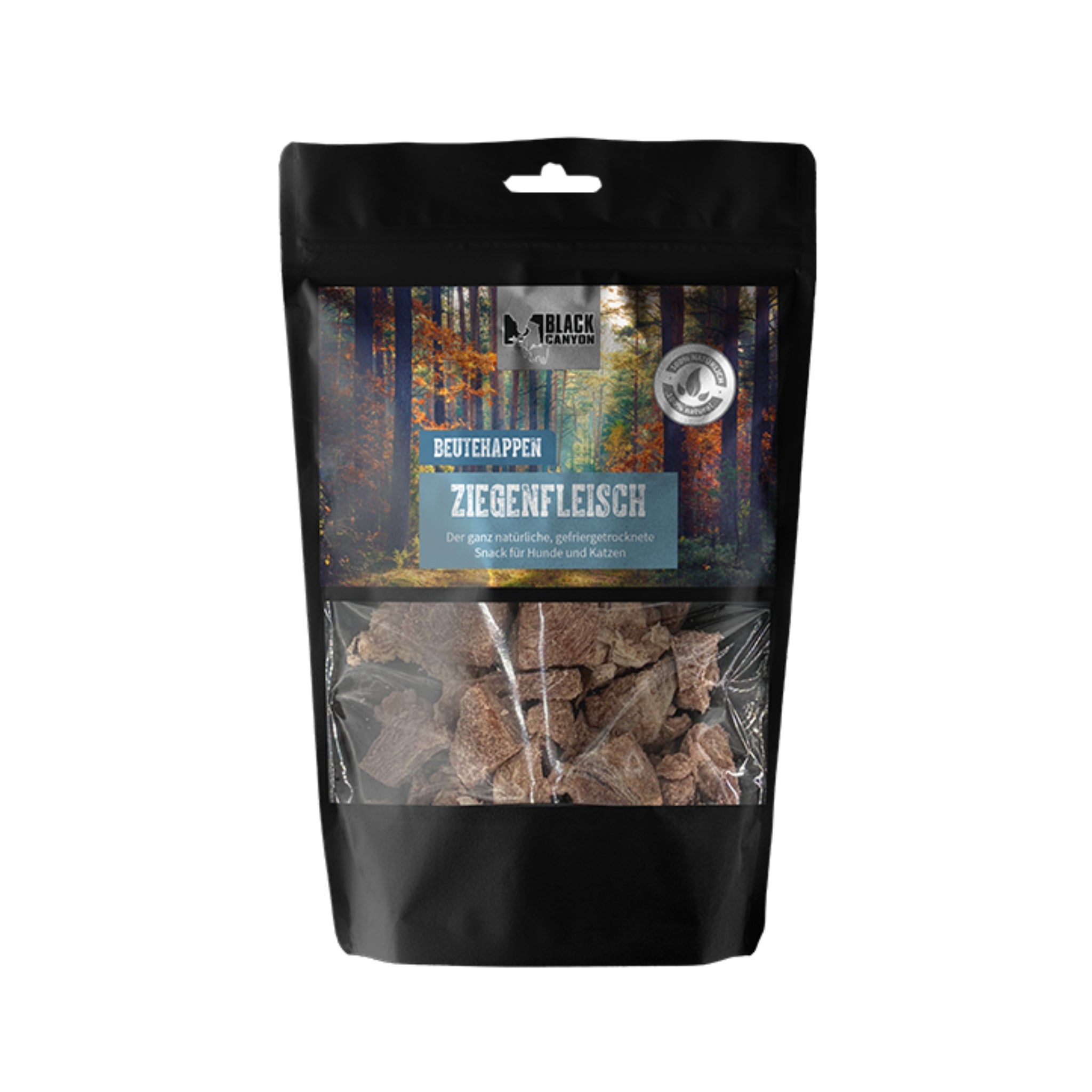 Black Canyon Beutehappen Ziegenfleisch – Premium Trainingssnack für Hunde &amp; Katzen | Natürlich, Proteinreich &amp; Ideal für Sensible Mägen - Woofshack