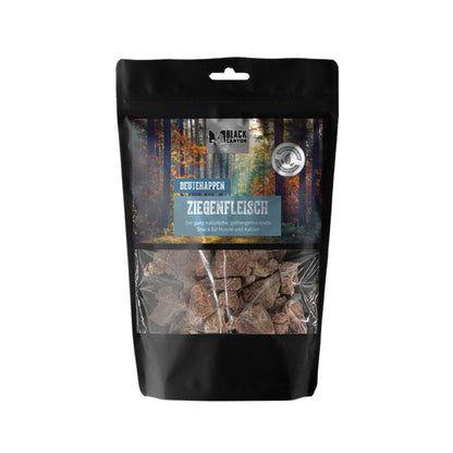 Black Canyon Beutehappen Ziegenfleisch – Premium Trainingssnack für Hunde &amp; Katzen | Natürlich, Proteinreich &amp; Ideal für Sensible Mägen - Woofshack