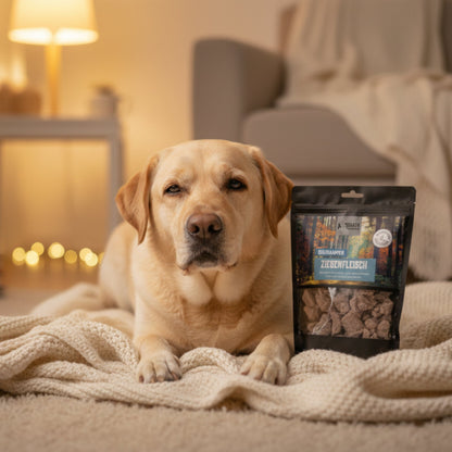 Black Canyon Beutehappen Ziegenfleisch – Premium Trainingssnack für Hunde &amp; Katzen | Natürlich, Proteinreich &amp; Ideal für Sensible Mägen - Woofshack