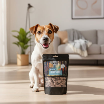 Black Canyon Beutehappen Ziegenfleisch – Premium Trainingssnack für Hunde &amp; Katzen | Natürlich, Proteinreich &amp; Ideal für Sensible Mägen - Woofshack