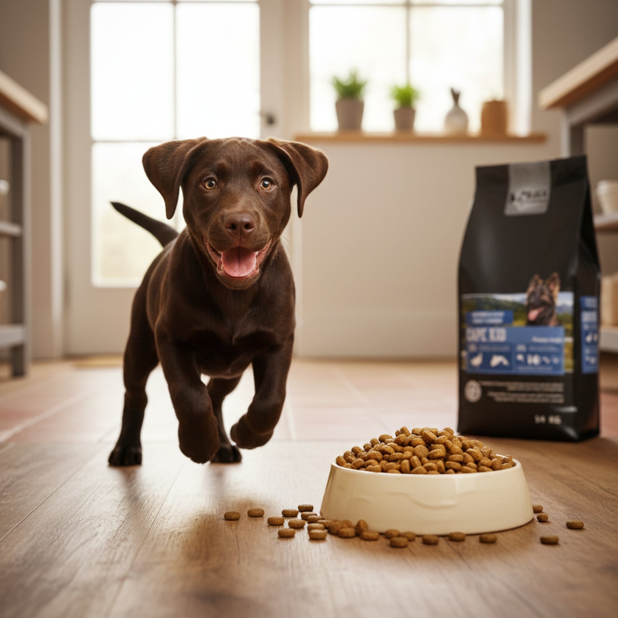 Black Canyon Cape Kid Puppy Large - Premium Welpenfutter für große Rassen mit Truthahn &amp; Lachs - Getreidefrei für gesundes Wachstum, starke Knochen &amp; glänzendes Fell