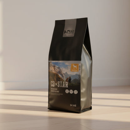 Black Canyon CoStar Adult Huhn &amp; Reis – Premium Trockenfutter für ausgewachsene Hunde mit leicht verdaulicher Rezeptur für gesundes Fell, starke Muskeln &amp; optimale Verdauung - Woofshack