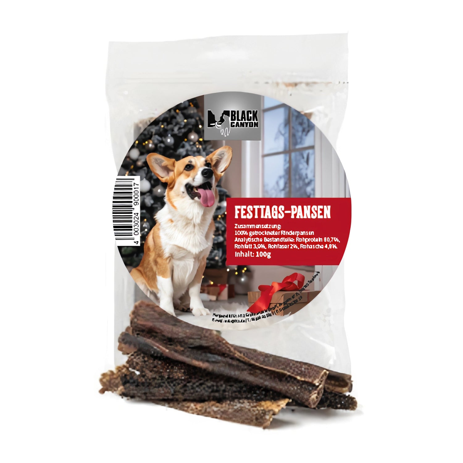 Black Canyon Festtags - Pansen für gesunde Zähne &amp; Verdauung - Woofshack