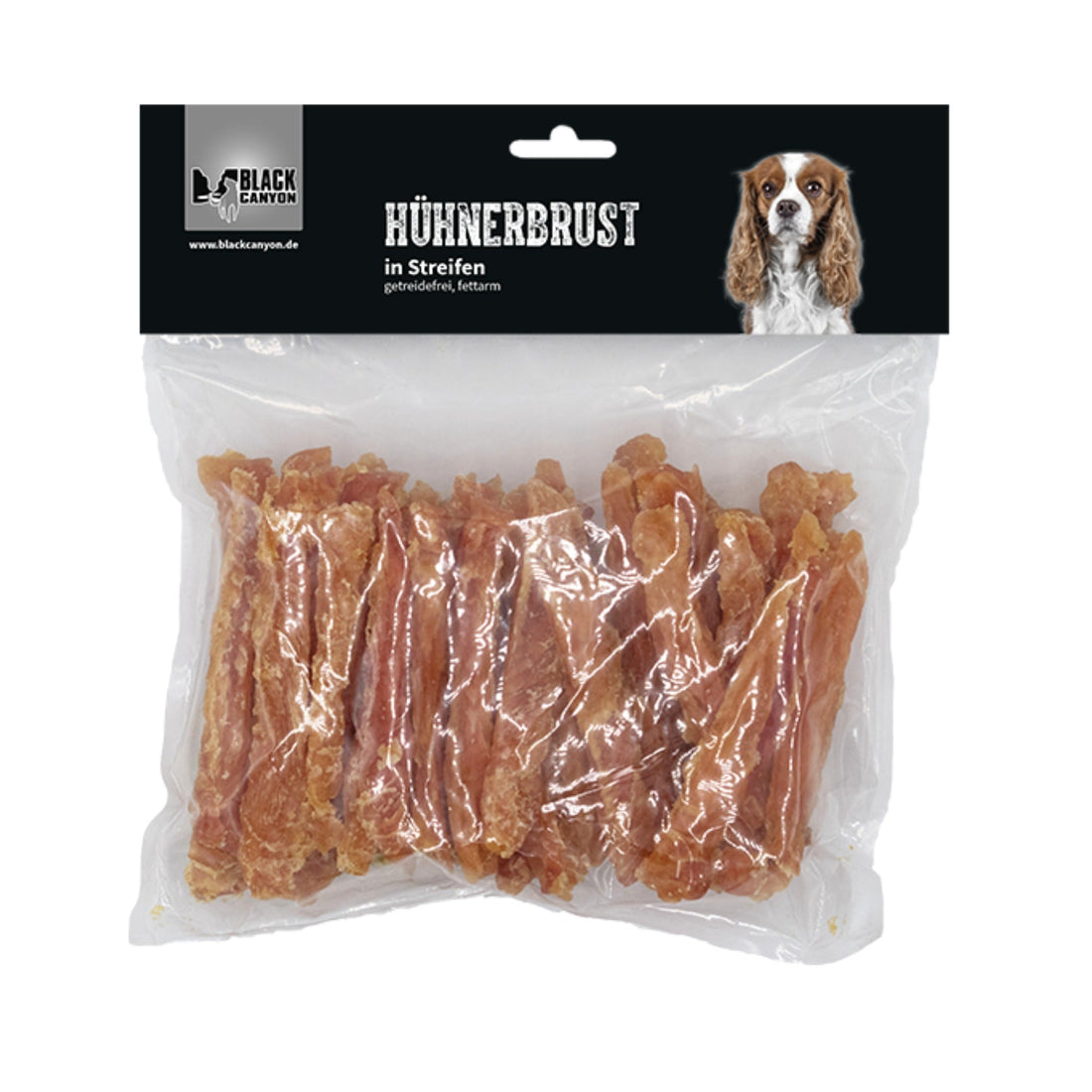 Black Canyon Hühnerbrust in Streifen, Hunde Kausnack - Woofshack