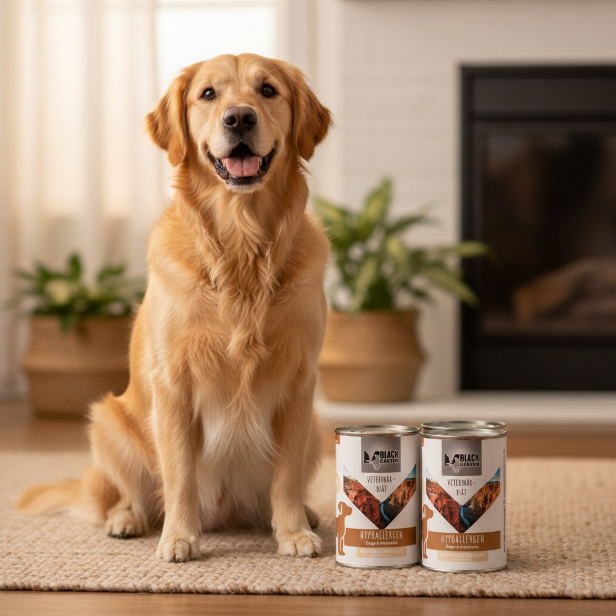 Black Canyon Hypoallergen Ziege – Veterinär-Diät Nassfutter für Hunde mit Allergien, Futtermittelunverträglichkeiten &amp; sensiblem Verdauungssystem | Getreidefrei, Monoprotein - Woofshack