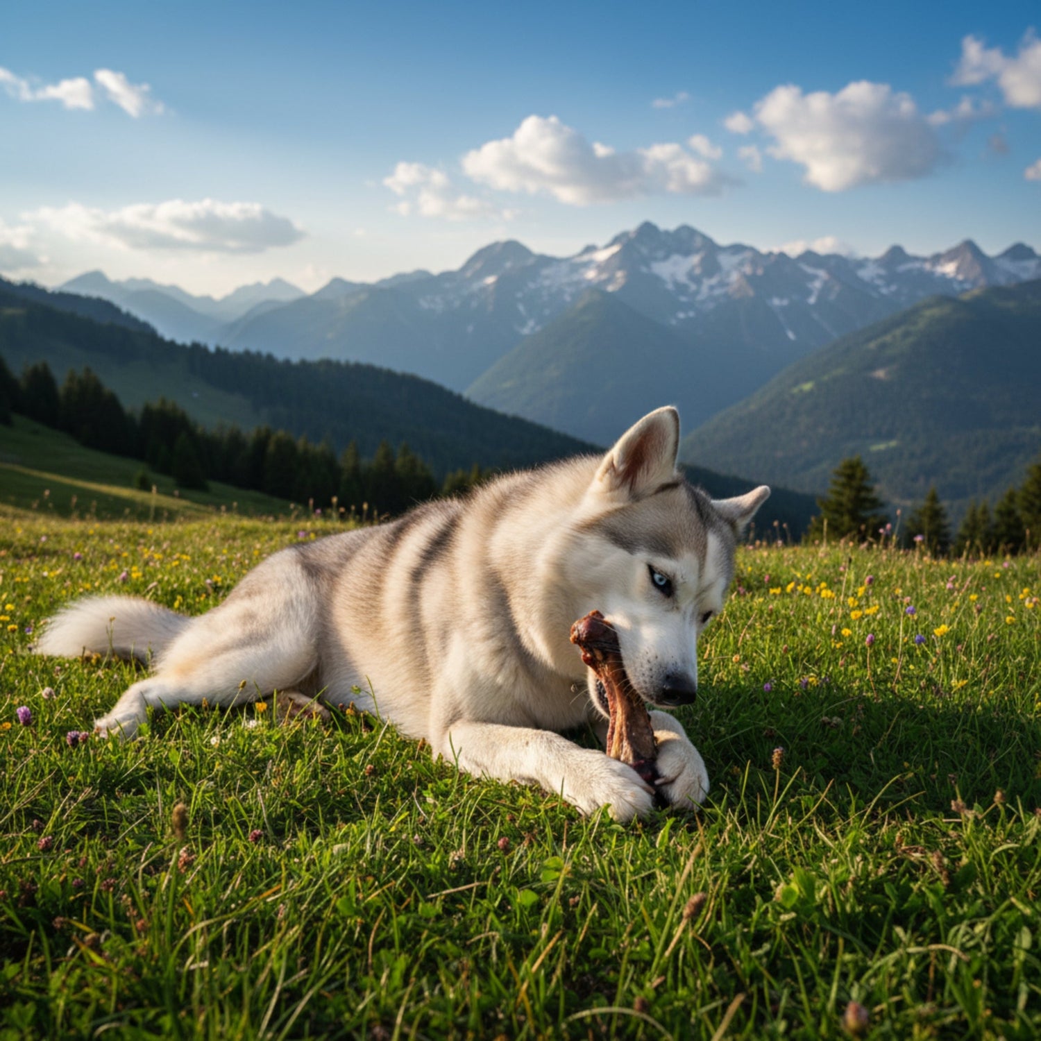 Black Canyon Jumbo - Schinkenknochen – Premium Kausnack für langanhaltende Beschäftigung &amp; natürliche Zahnpflege - Woofshack