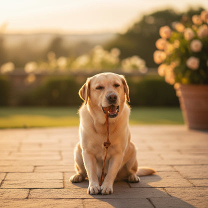 Black Canyon Kalbs - Ziemerknoten – Premium Kausnack für langanhaltende Beschäftigung &amp; Zahnpflege - Woofshack