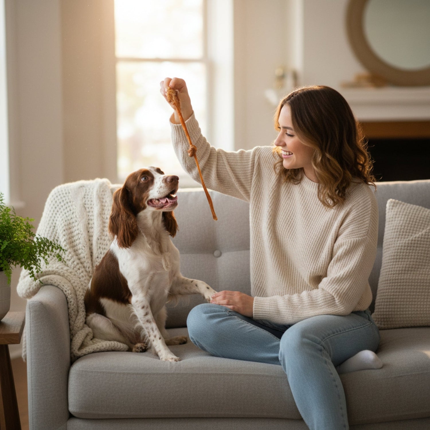 Black Canyon Kalbs - Ziemerknoten – Premium Kausnack für langanhaltende Beschäftigung &amp; Zahnpflege - Woofshack