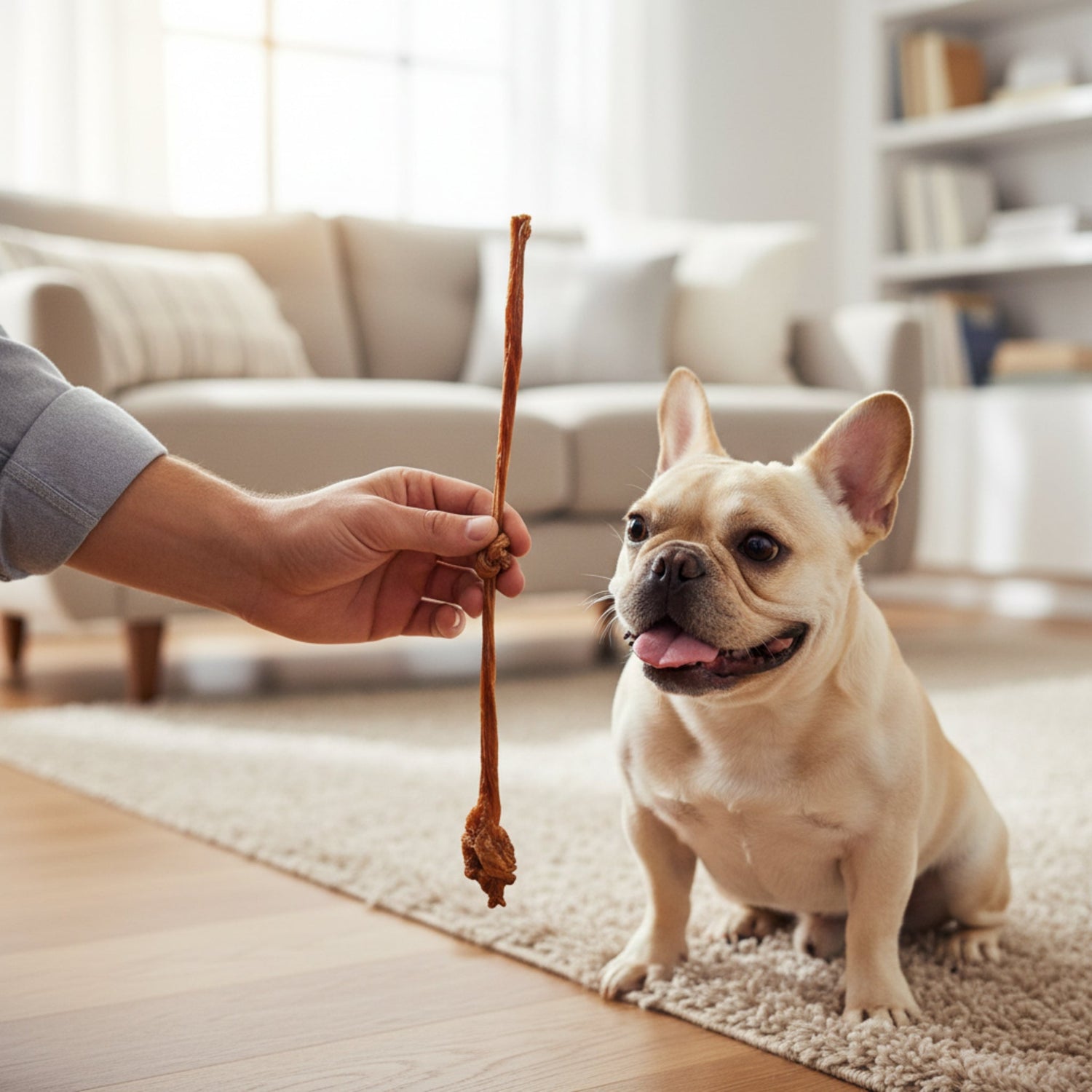Black Canyon Kalbs - Ziemerknoten – Premium Kausnack für langanhaltende Beschäftigung &amp; Zahnpflege - Woofshack