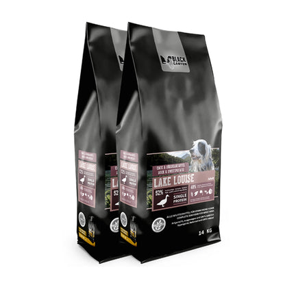 Black Canyon Lake Louise – Premium Singleprotein Trockenfutter mit Ente &amp; Süßkartoffel für ernährungssensible Hunde - Woofshack