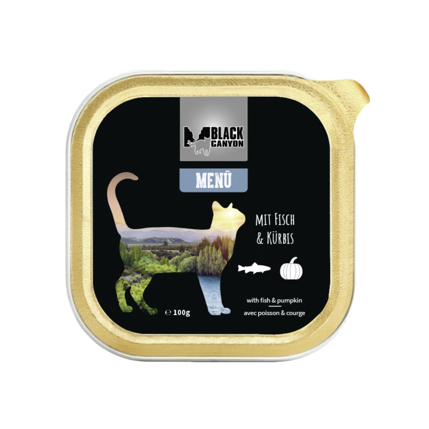 Black Canyon Menü Fisch &amp; Kürbis - Katzen Nassfutter - Woofshack