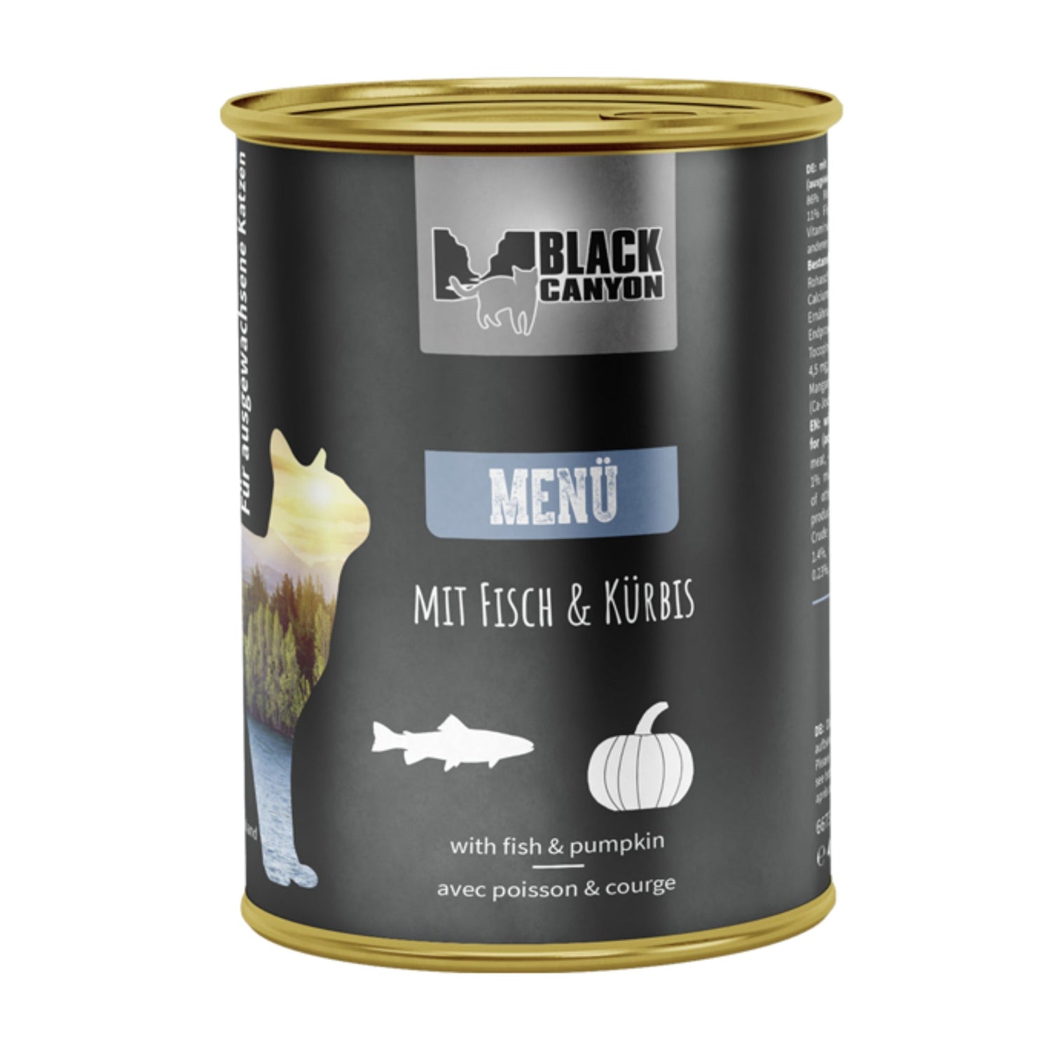 Black Canyon Menü Fisch &amp; Kürbis - Katzen Nassfutter - Woofshack