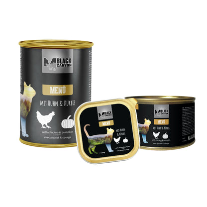 Black Canyon Menü Huhn &amp; Kürbis - Katzen Nassfutter - Woofshack