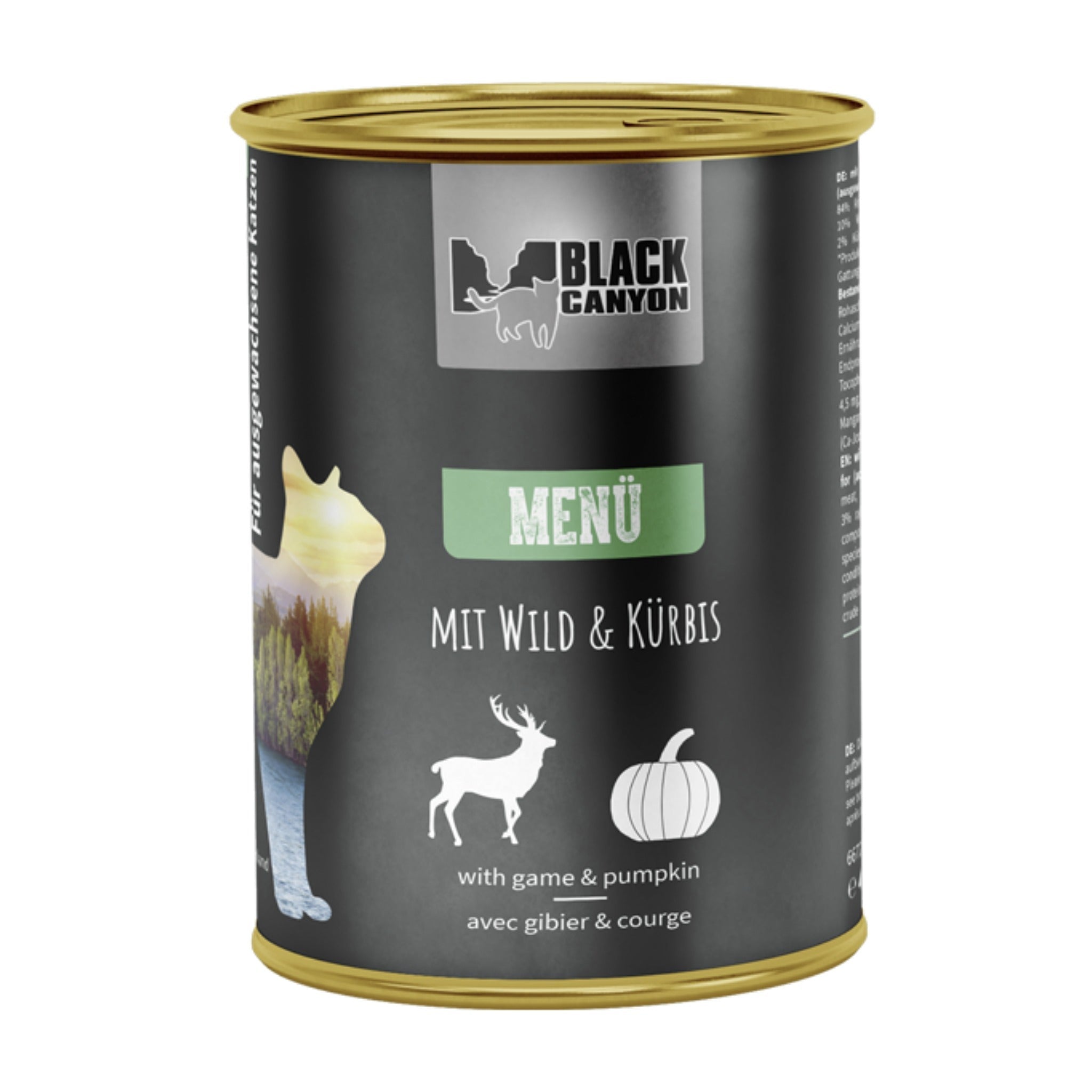 Black Canyon Menü Wild &amp; Kürbis - Katzen Nassfutter - Woofshack