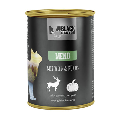 Black Canyon Menü Wild &amp; Kürbis - Katzen Nassfutter - Woofshack