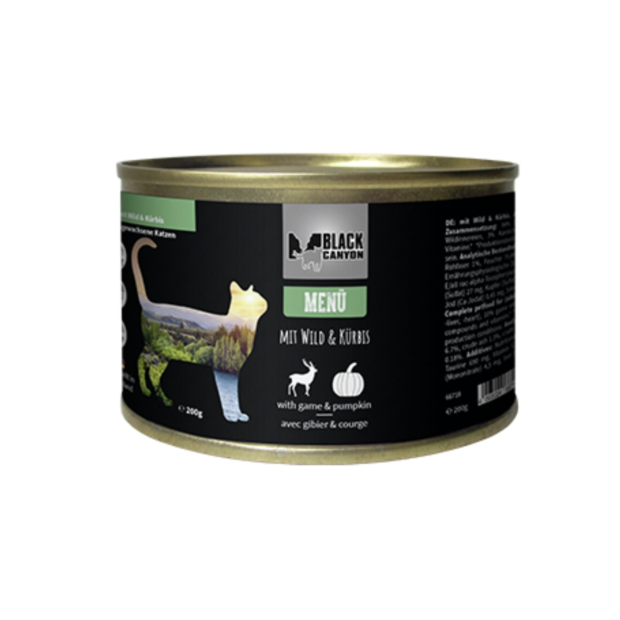 Black Canyon Menü Wild &amp; Kürbis - Katzen Nassfutter - Woofshack