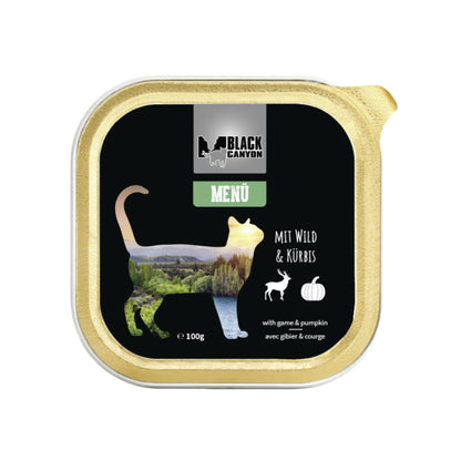 Black Canyon Menü Wild &amp; Kürbis - Katzen Nassfutter - Woofshack