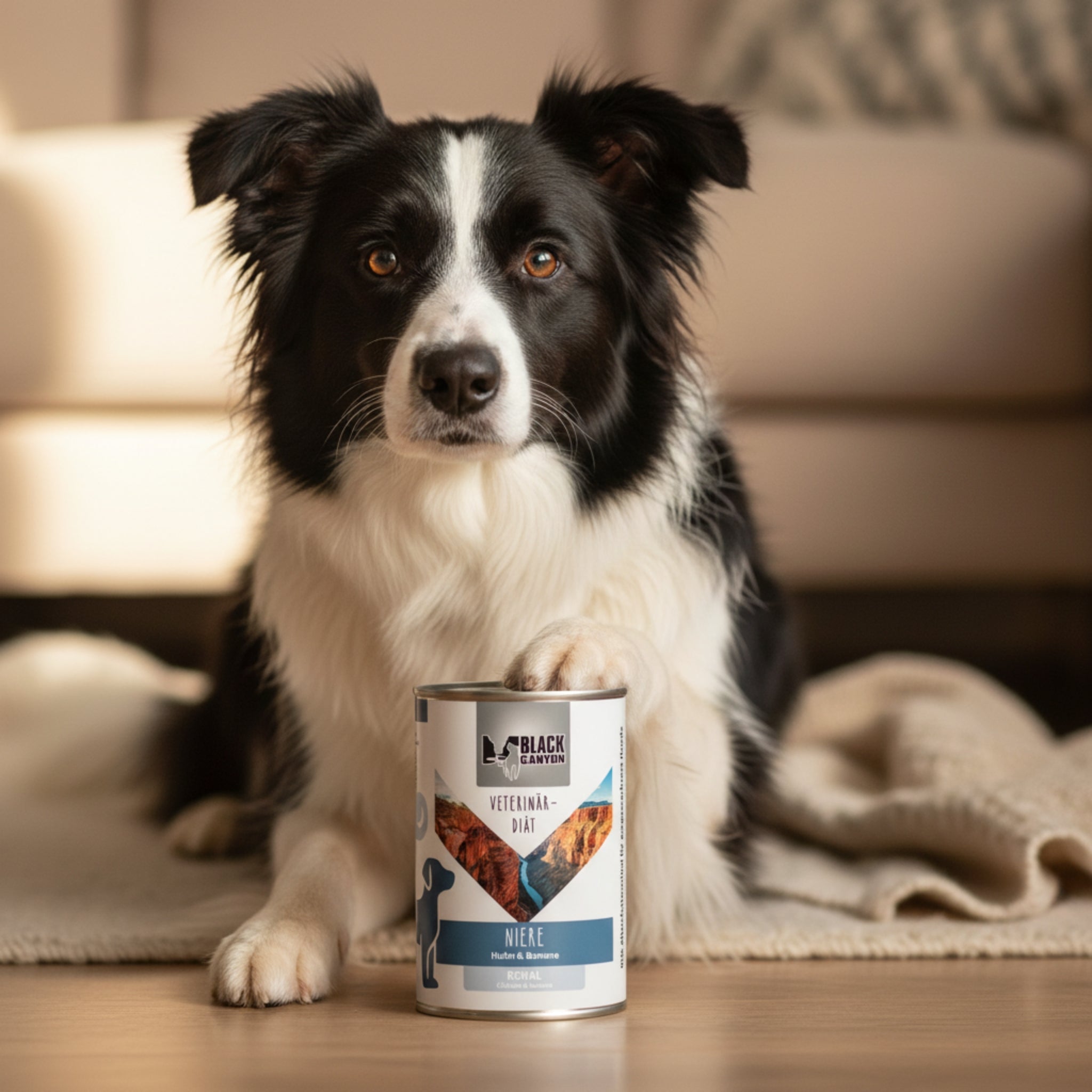 Black Canyon Niere – Veterinär-Diät-Nassfutter für ausgewachsene Hunde mit Nierenerkrankung | Huhn &amp; Banane, glutenfrei, schonend gegart - Woofshack