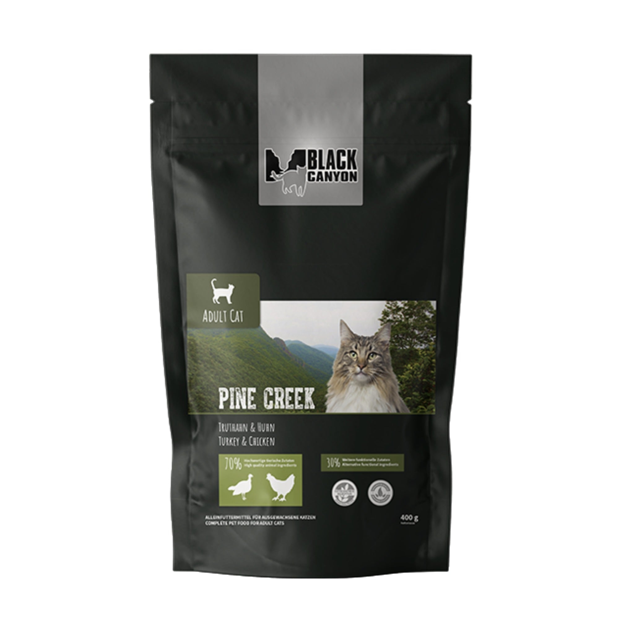 Black Canyon Pine Creek - Truthahn &amp; Huhn - Katzen Trockenfutter - Woofshack