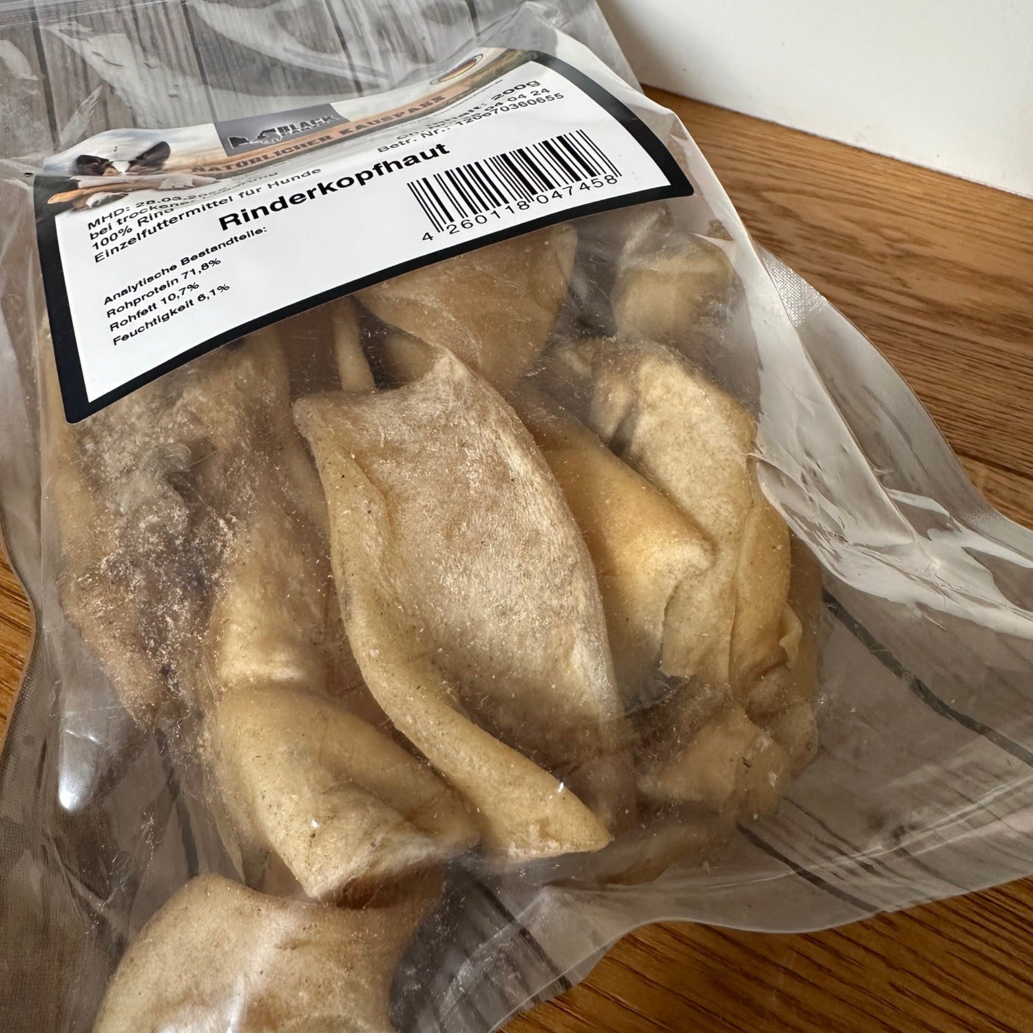 Black Canyon Rinder - Kopfhaut, Hunde Kausnack - Woofshack