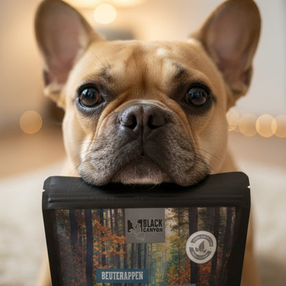 Black Canyon Rinderherzen – Luftgetrocknete Premium - Belohnung für Hunde &amp; Katzen | Natürlicher Trainingssnack | Getreidefrei &amp; Proteinreich - Woofshack
