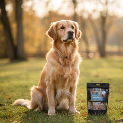 Black Canyon Rinderherzen – Luftgetrocknete Premium - Belohnung für Hunde &amp; Katzen | Natürlicher Trainingssnack | Getreidefrei &amp; Proteinreich - Woofshack