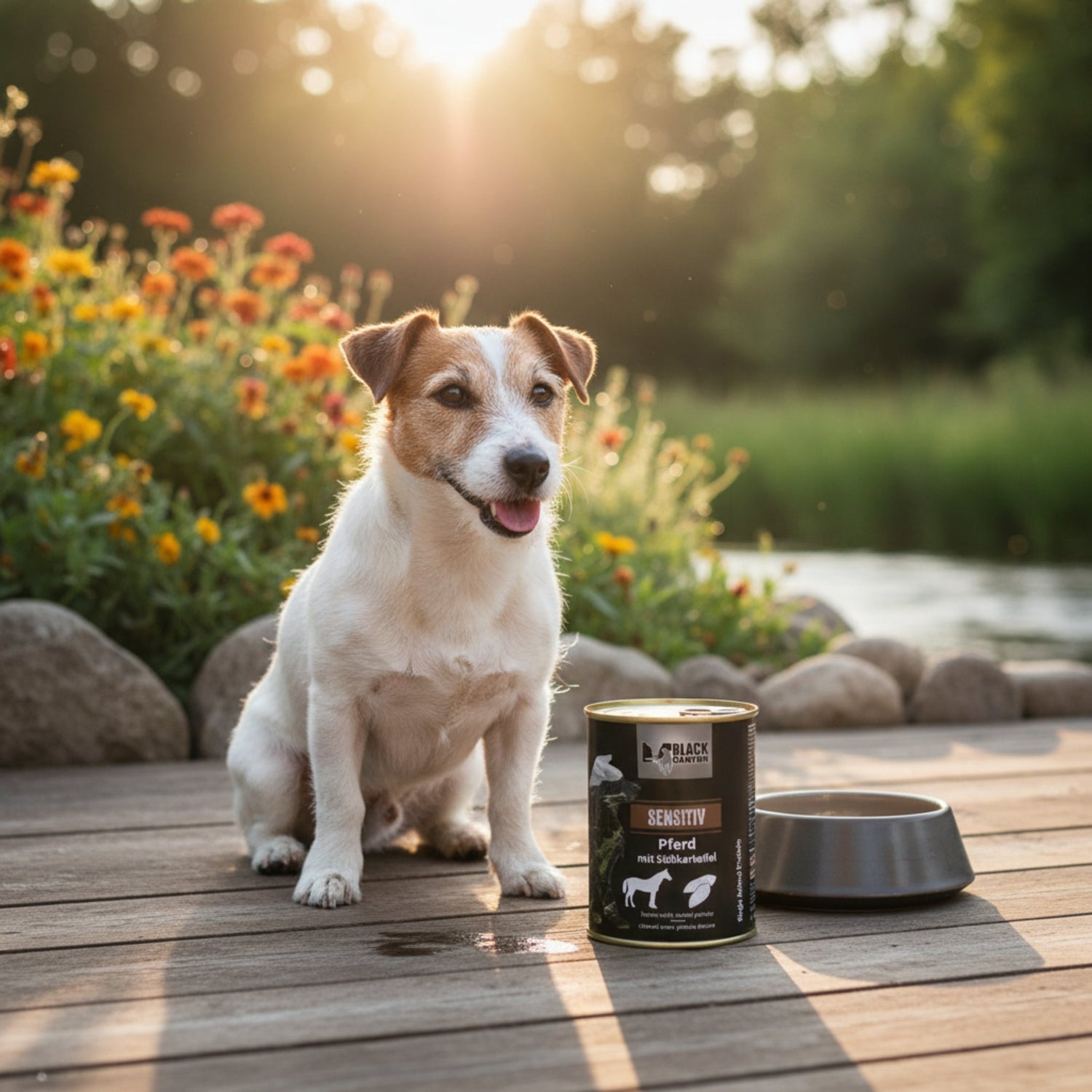 Black Canyon Sensitiv Pferd mit Süßkartoffel – Hypoallergenes Nassfutter für sensible Hunde - Woofshack