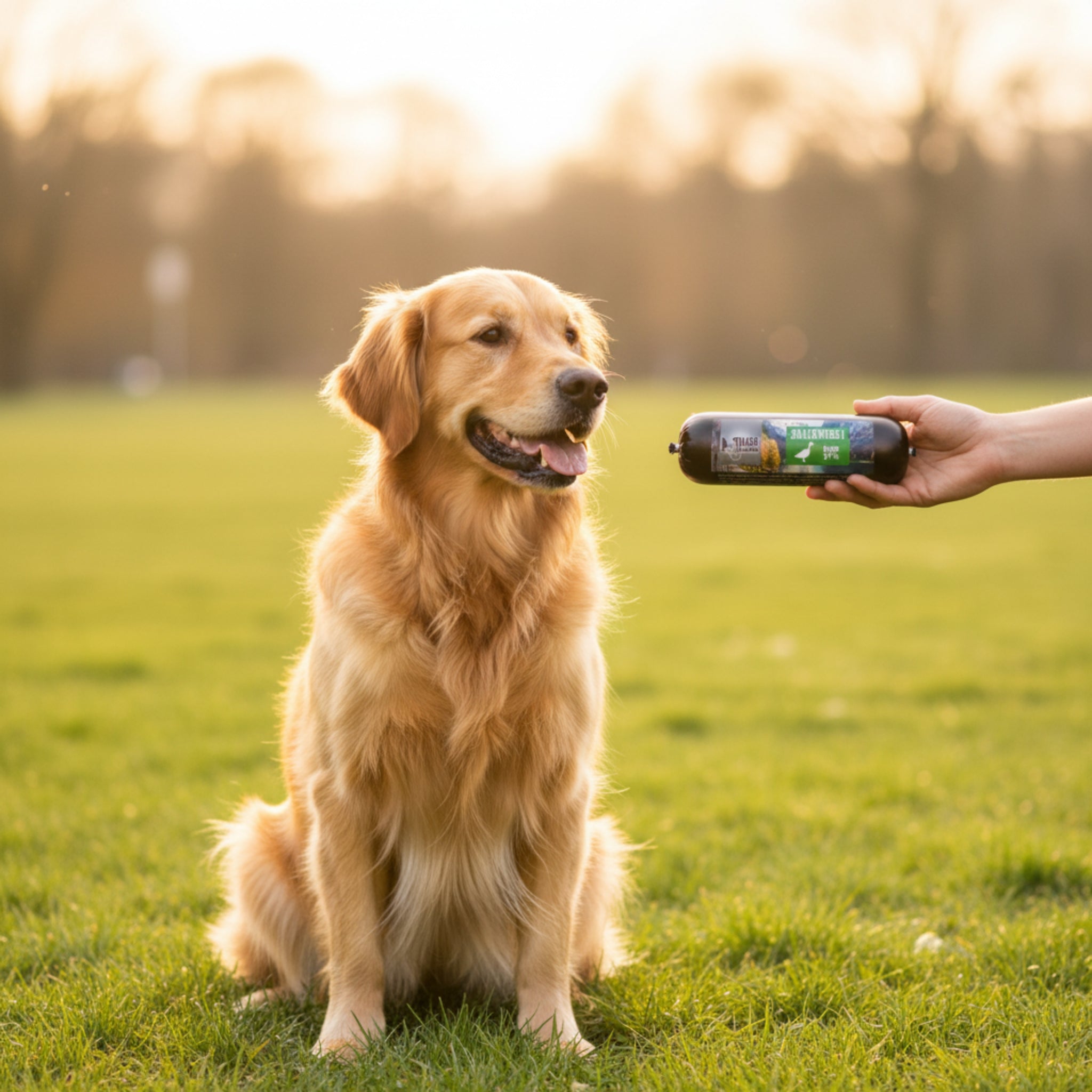 Black Canyon Snackwurst Ente – Premium Hundewurst mit Entenfleisch für Training, Belohnung &amp; Genuss - Woofshack