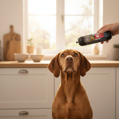 Black Canyon Snackwurst Rind – Premium Hundewurst mit 97% Muskelfleisch, Schnittfest &amp; Nicht Fettend, Getreidefrei, Made in Germany - Woofshack