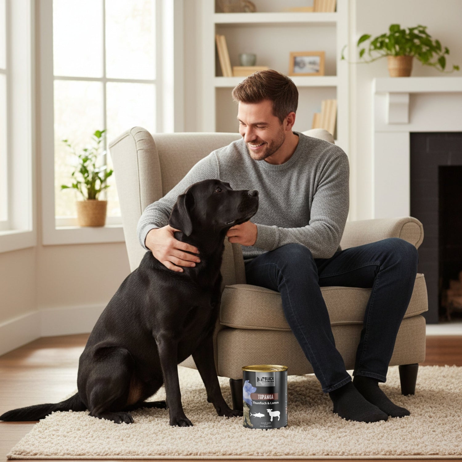 Black Canyon Topanga Nassfutter mit Thunfisch &amp; Lamm – Getreidefrei, Natürlich &amp; Schonend Zubereitet für Gesunde Hunde - Woofshack