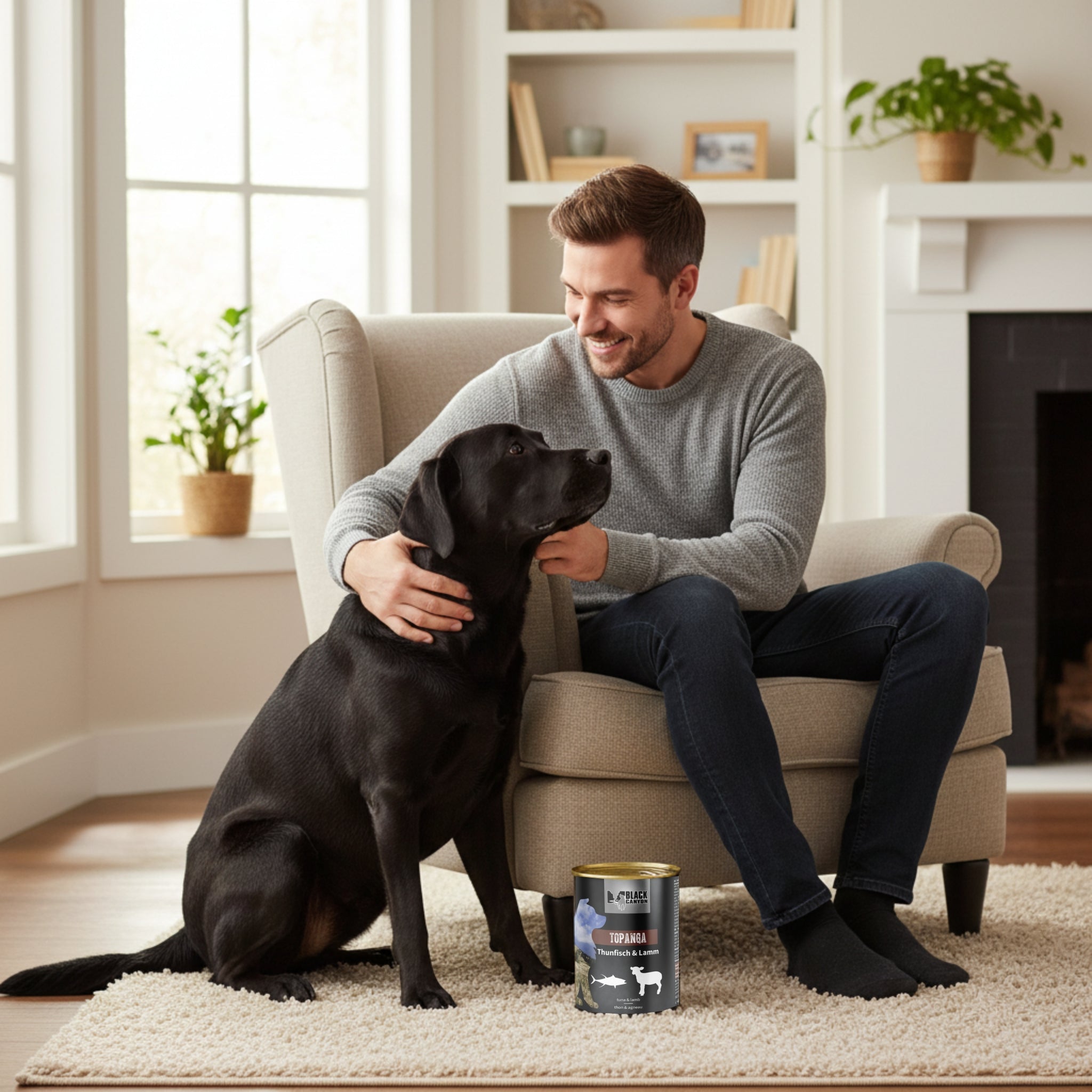 Black Canyon Topanga Nassfutter mit Thunfisch &amp; Lamm – Getreidefrei, Natürlich &amp; Schonend Zubereitet für Gesunde Hunde - Woofshack