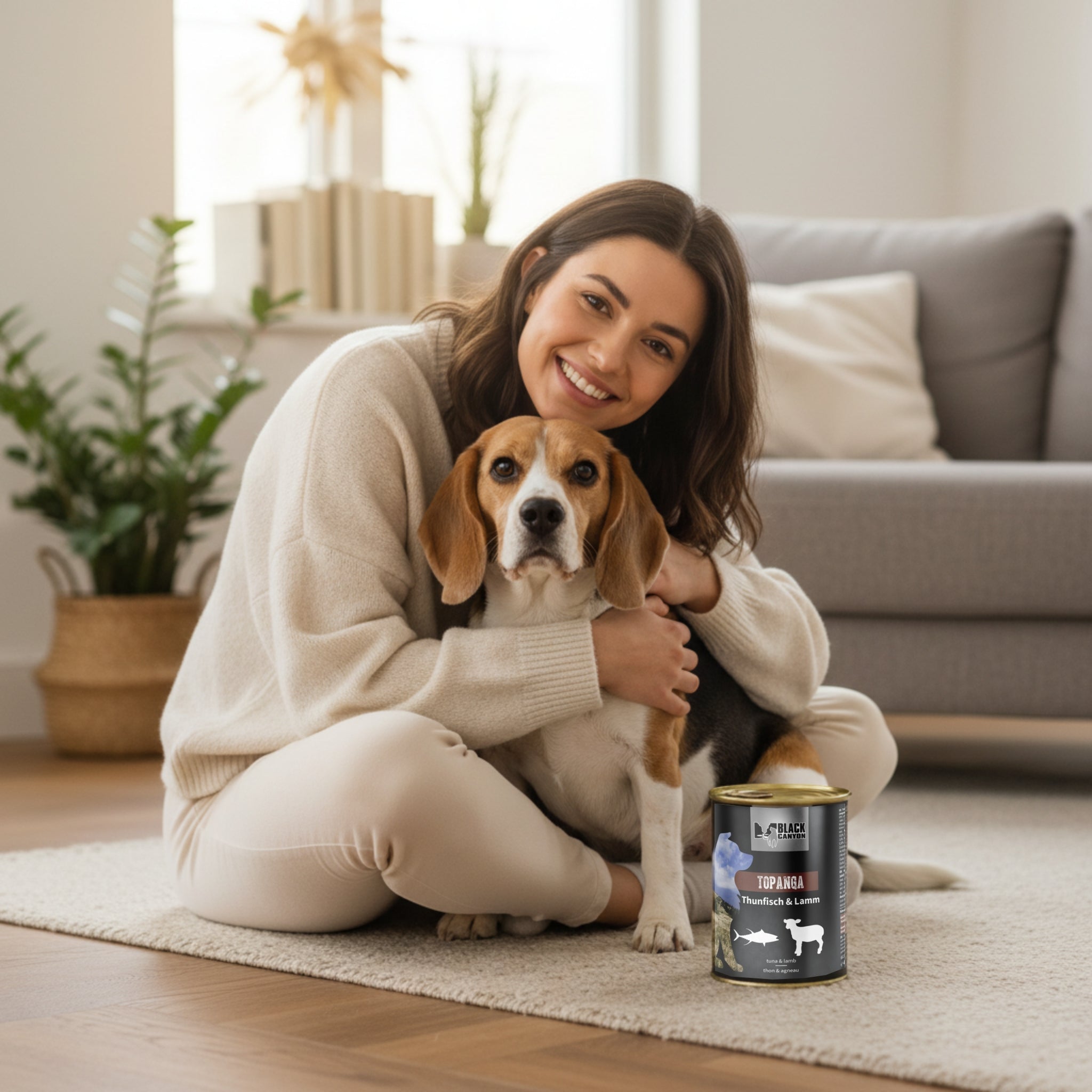 Black Canyon Topanga Nassfutter mit Thunfisch &amp; Lamm – Getreidefrei, Natürlich &amp; Schonend Zubereitet für Gesunde Hunde - Woofshack