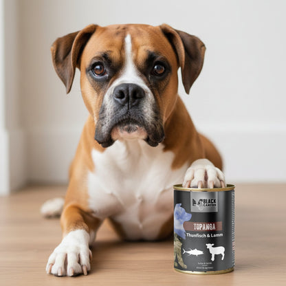 Black Canyon Topanga Nassfutter mit Thunfisch &amp; Lamm – Getreidefrei, Natürlich &amp; Schonend Zubereitet für Gesunde Hunde - Woofshack